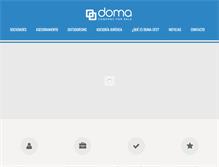 Tablet Screenshot of doma-cfs.com